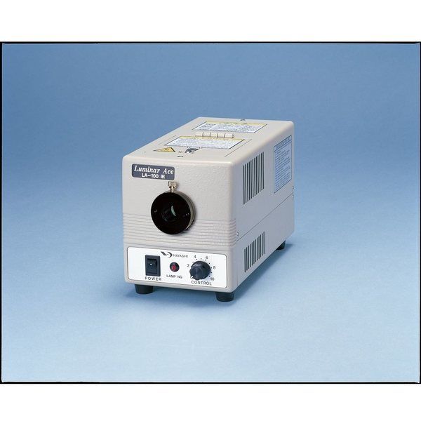 ハヤシレピック ハロゲン光源(ルミナエース)ストレートライトガイド付 LA-100IR/LGA1-5L500N 1台 66-0024-27（直送品）