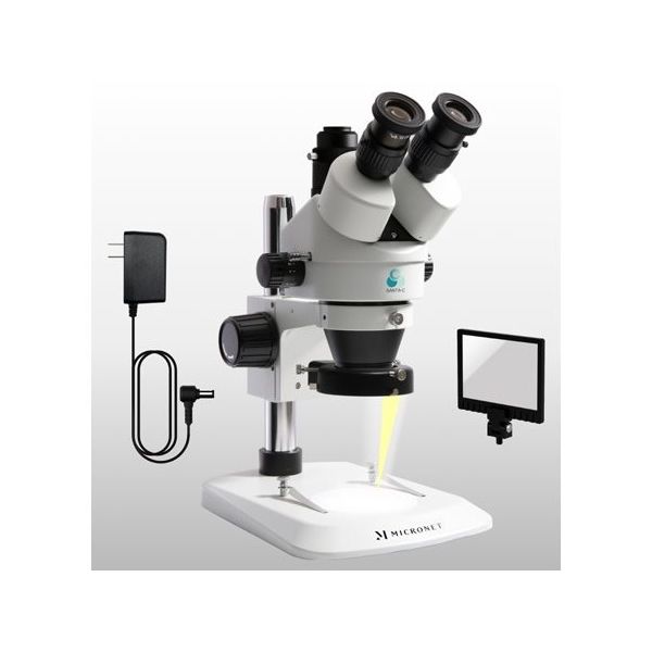 マイクロネット Cマウントズーム式実体顕微鏡 三太C + 4SEASONS YS03C+4SEASONS 1セット 67-2520-01（直送品）