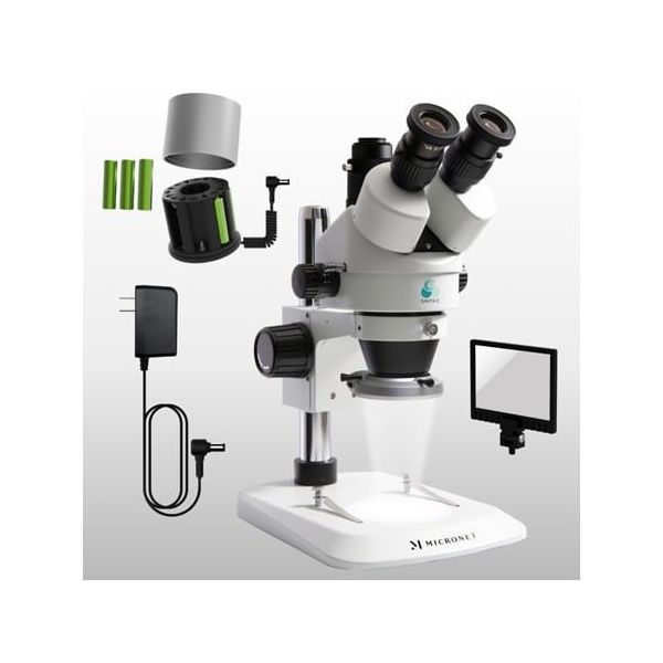 マイクロネット Cマウントズーム式実体顕微鏡 三太C + SIMPLE5+TK8 YS03C+SIMPLE5+TK8 1セット（直送品）