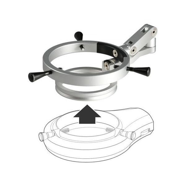 マイクロネット リング照明用(自在)アダプター 3DーAD(LED照明付き) 3D-AD+SIMPLE5 1セット 67-2520-21（直送品）