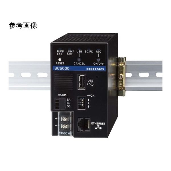 チノー Webレコーダ PDFチャート仕様 H100×W60×D120mm SC5D00-NNN 1台 67-2982-27（直送品）