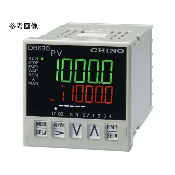 チノー デジタル指示調節計 オンオフパルス形PID式 H48×W48×D88mm DB63110000-00A 1台 67-2982-44（直送品）