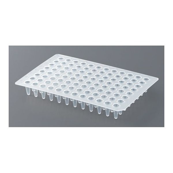 イナ・オプティカ PCR用96ウェルプレート 0.1mL 10枚入 JP-96LP 1袋(10枚) 67-3044-67（直送品）