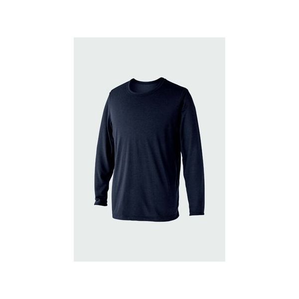 帝健 GUARDIA(R)快適難燃インナー・長袖シャツ Lサイズ CTST42NB(L) 1枚 65-3365-83（直送品）