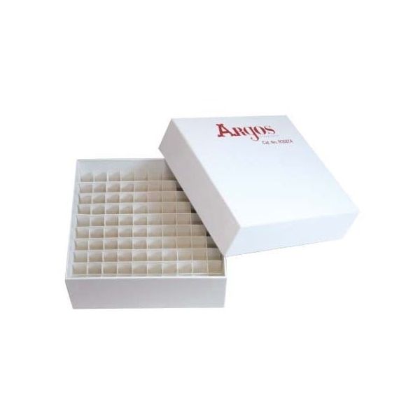 フリーザーボックスセット(ボックス&ディバイダー) 100穴 1セット(20個×4パック入) BMFB-S100 1セット(80個)（直送品）