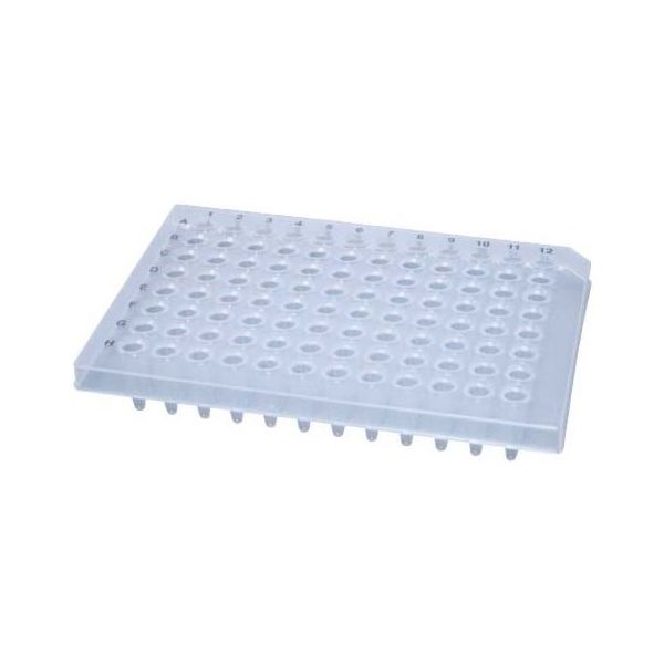 VWR PCRプレート 96well ハーフスカート 0.2ml ナチュラル 10枚入 T-3070-1 1個(10枚)（直送品）