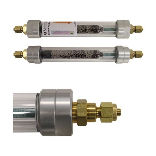 CRSガス精製フィルター ZPure(TM)Glass(インジケータ搭載) PolyGasI 38cc 真鍮1/4” 202315-B 1本（直送品）