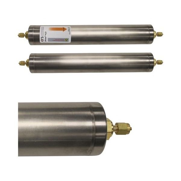 CRS ガス精製フィルター ZPure(TM) H?O 500cc 真鍮1/8" 202230D-B 1本（直送品）