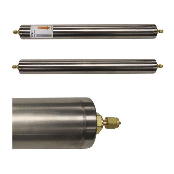 CRS ガス精製フィルター ZPure(TM) H?O 750cc 真鍮1/8" 202230XL-B 1本（直送品）