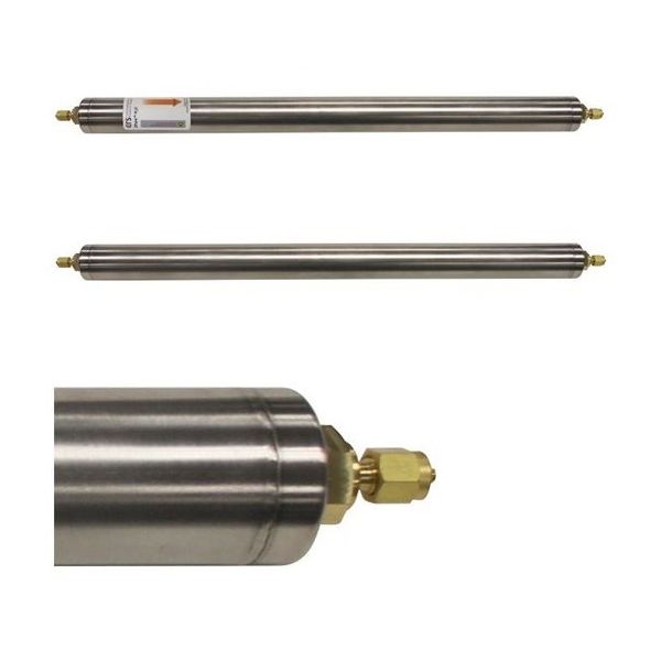 CRS ガス精製フィルター ZPure(TM) H?O 475cc 真鍮1/8" 202230L-B 1本（直送品）