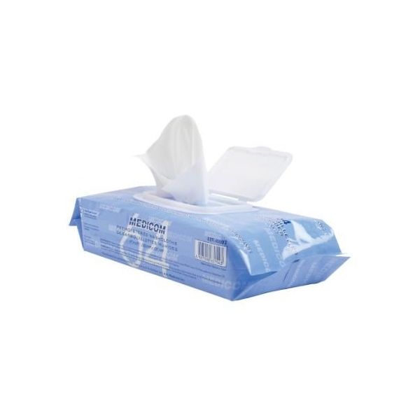 メディコムジャパン メディコム ウェットシート 230×330cm 64枚/パック 40002 1箱(64枚) 67-4782-90（直送品）