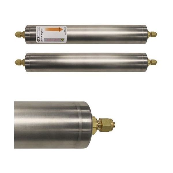 CRS ガス精製フィルター ZPure(TM) PolyGas I 500cc 真鍮1/4” 202286D-B 1本（直送品）