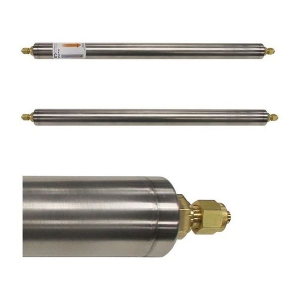 CRS ガス精製フィルター ZPure(TM) HC 475cc 真鍮1/4” 202233L-B 1本（直送品）