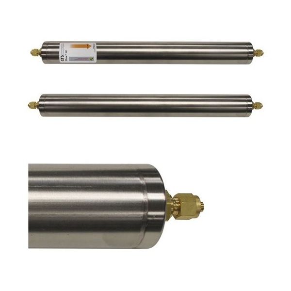 CRS ガス精製フィルター ZPure(TM) HC 750cc 真鍮1/4” 202233XL-B 1本（直送品）