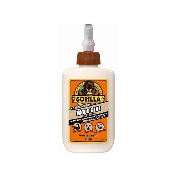 呉工業 ゴリラウッドグルー 118ml 1773 1360-02-0000340 1個 67-4835-47（直送品）