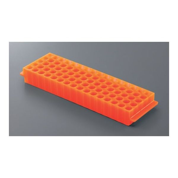 イナ・オプティカ コレクションプレート 80本立 オレンジ 5個パック BR-80-5OR 1パック(5個) 67-5191-88（直送品）