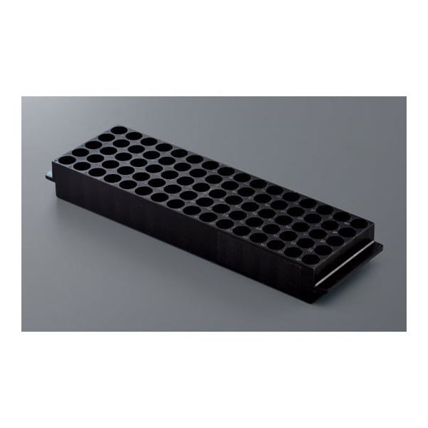 イナ・オプティカ コレクションプレート 80本立 黒 5個パック BR-80-5BK 1パック(5個) 67-5191-90（直送品）