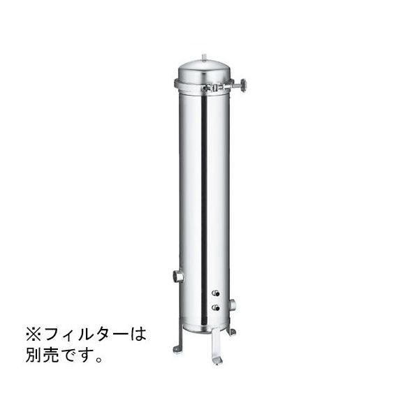 環境テクノス 大水量型フィルターハウジング(多本用) 40インチ7本用 CF7-40 1台 67-5170-39（直送品）