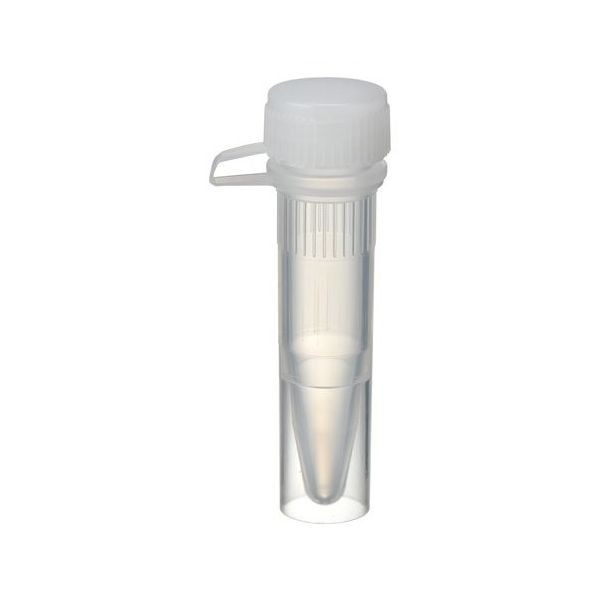 Oリングレス ループスクリューキャップチューブ 1.5mL 自立型 滅菌 500本 1394-150-SS-LP-CS 1箱(500本)（直送品）