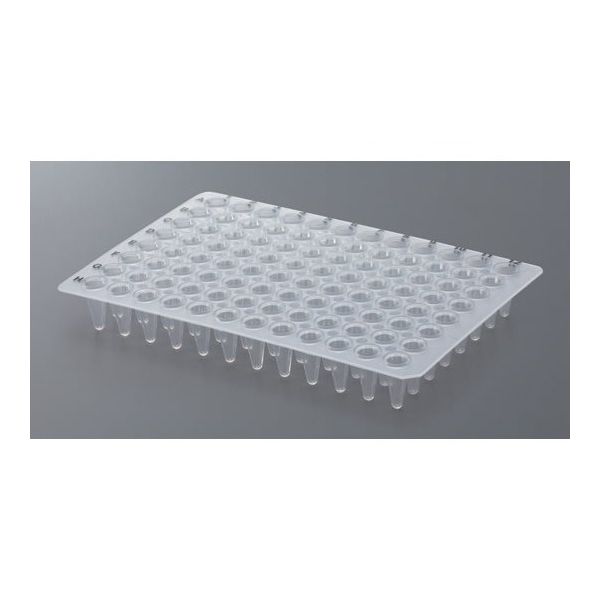 イナ・オプティカ PCR用96ウェルプレート 0.1mL 20枚入 3401-00 1箱(20枚) 67-5190-69（直送品）
