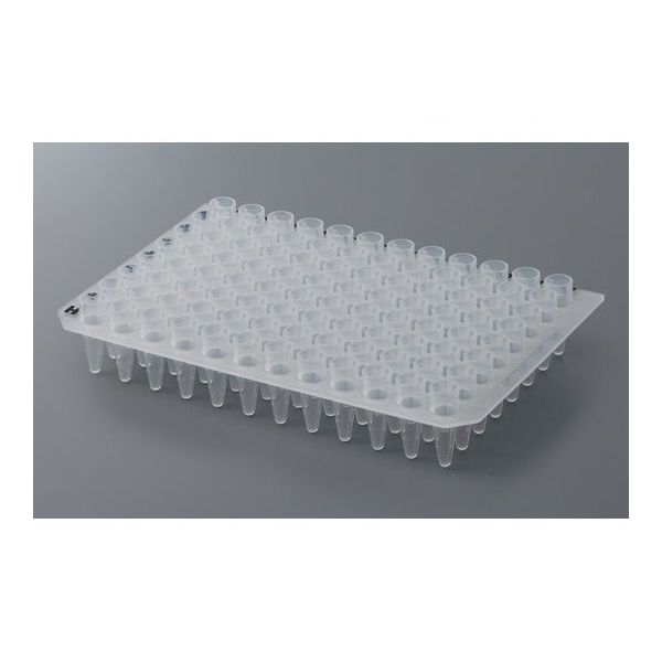 イナ・オプティカ PCR用96ウェルプレート 0.2mL 10枚入 B-96 1袋(10枚) 67-5190-70（直送品）