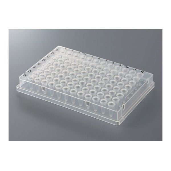 イナ・オプティカ PCR用96ウェルプレート 0.1mL 10枚入 B-96-FS 1袋(10枚) 67-5190-72（直送品）