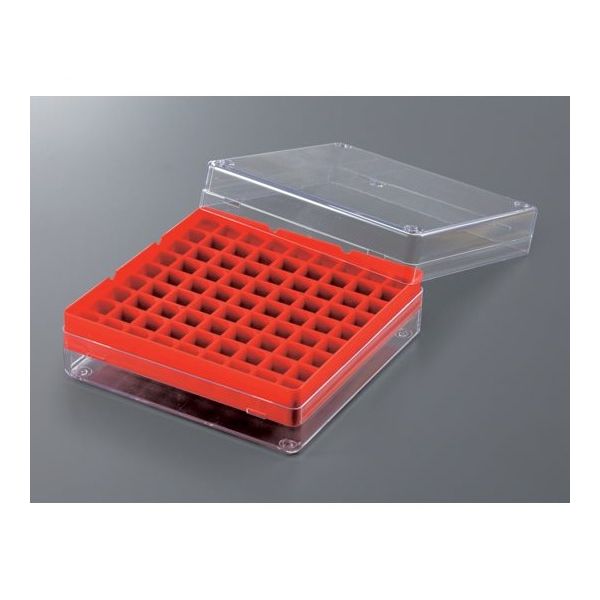 BIOーBIK フリーズラック 81本立 赤 10個入 IR-81R 1箱(10個) 67-5191-37（直送品）