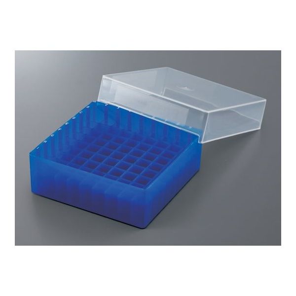 イナ・オプティカ 81ーWELL ストレージラック 96本立て 青 5500-00B 1個 67-5191-56（直送品）