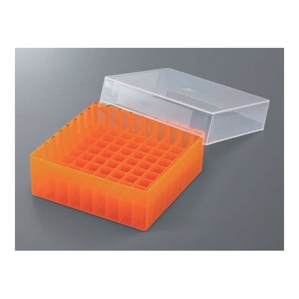 イナ・オプティカ 81ーWELL ストレージラック 96本立て オレンジ 5500-00OR 1個 67-5191-58（直送品）