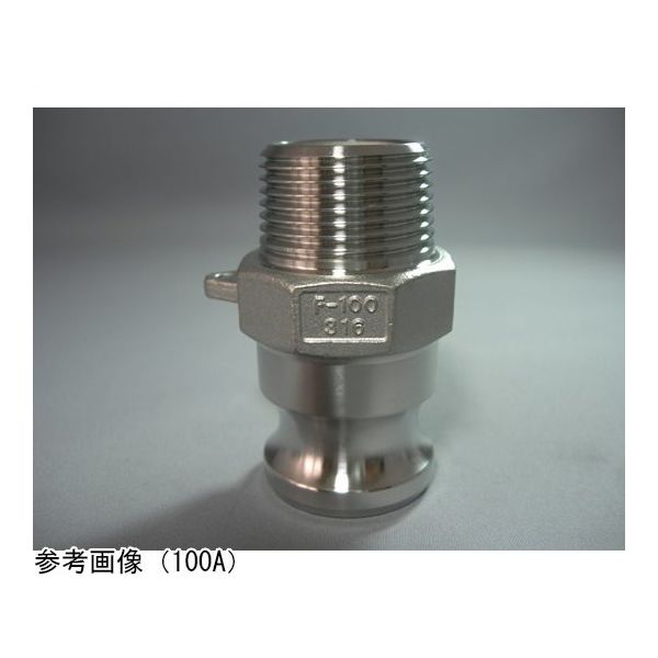 アズワン SUS 316 アームロック F オネジアダプター 50A 67-5200-48 1個（直送品）