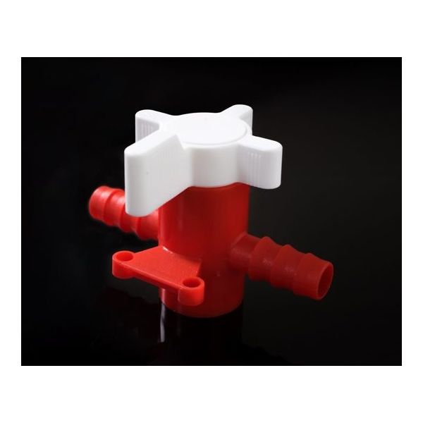 アイシス PP 2方ストップコック 軟質チューブ内径10mm 67-5201-94 1個（直送品）