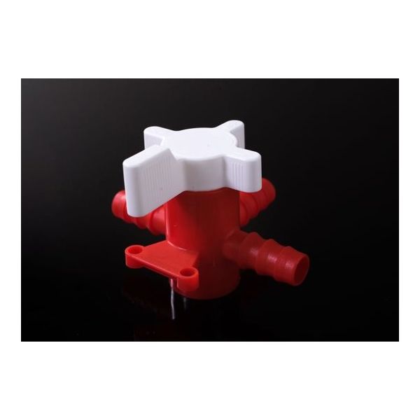 アイシス PP 3方ストップコック 軟質チューブ内径10mm 67-5201-98 1個（直送品）