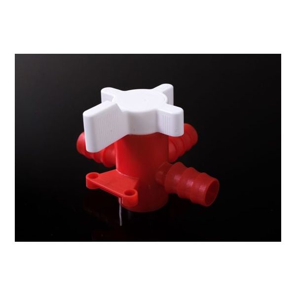 アイシス PP 3方ストップコック 軟質チューブ内径12mm 67-5201-99 1個（直送品）