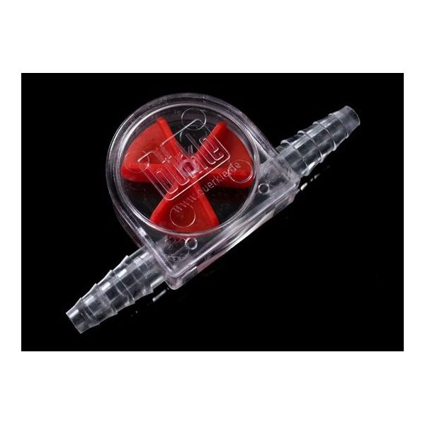 アイシス SANフローモニター羽根付き 軟質チューブ内径 5~10mm 赤 67-5202-90 1個（直送品）