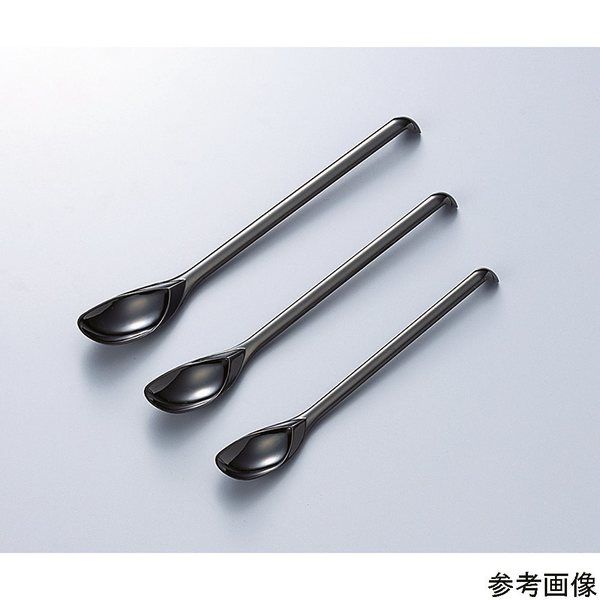 アズワン 黒プラさじ 小 10本入 67-5231-47 1袋(10本)（直送品）