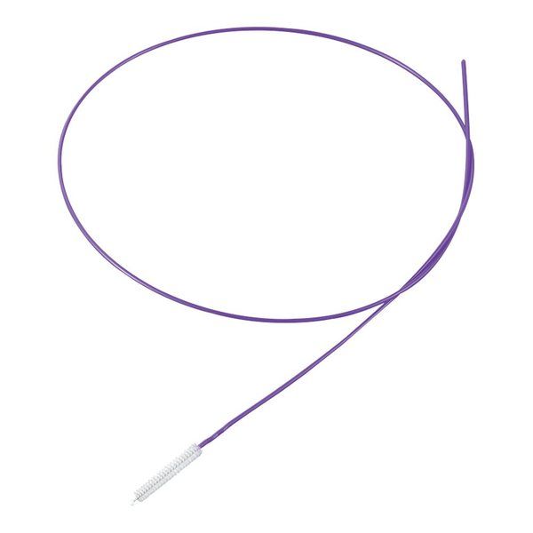 アズワン フレックスブラシ(ボールトップ)紫 ロング 5本入 9-1201-03 1袋(5本)（直送品）