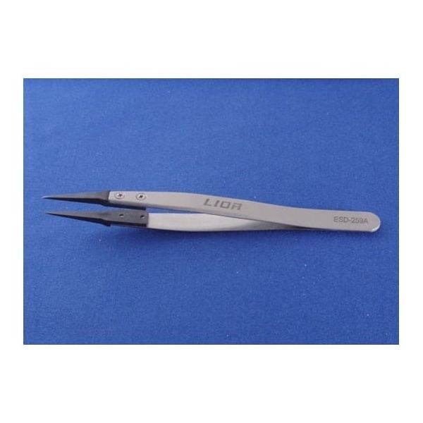 アズワン ファイバーチップピンセット 130mm 67-5232-50 1本（直送品）