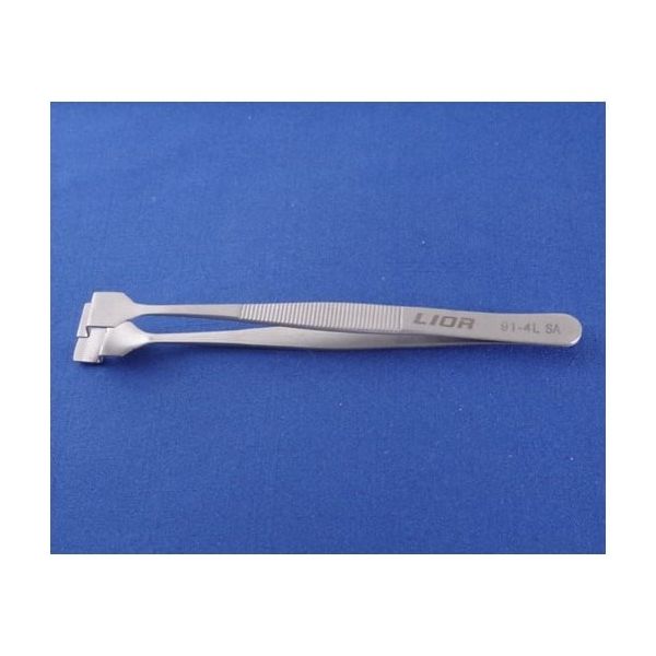 アズワン フラットピンセット 125mm 67-5232-60 1本（直送品）