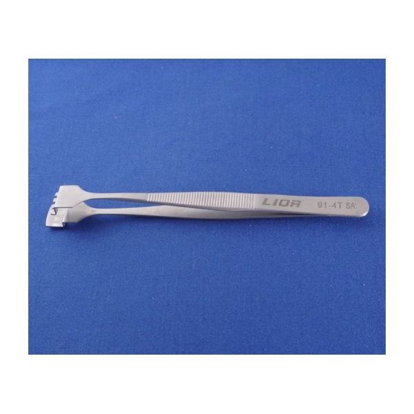 アズワン フラットピンセット 125mm 67-5232-63 1本（直送品）