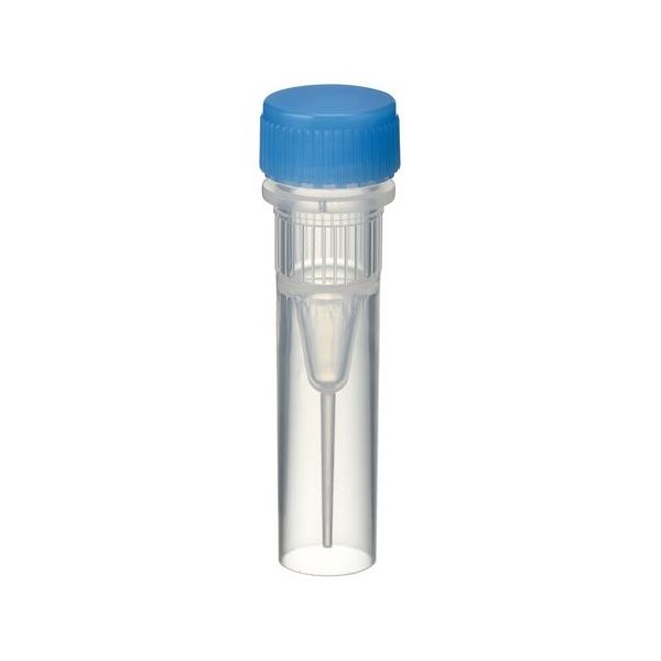 WATSON Oリングレス スクリューキャップチューブ 0.5mL 自立 青 滅菌 500本 1394-050-SS-BS 1箱(500本)（直送品） 14,839円