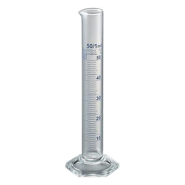 アズワン メスシリンダー JCSS校正証明書付 3-9179-04-24 1個（直送品）