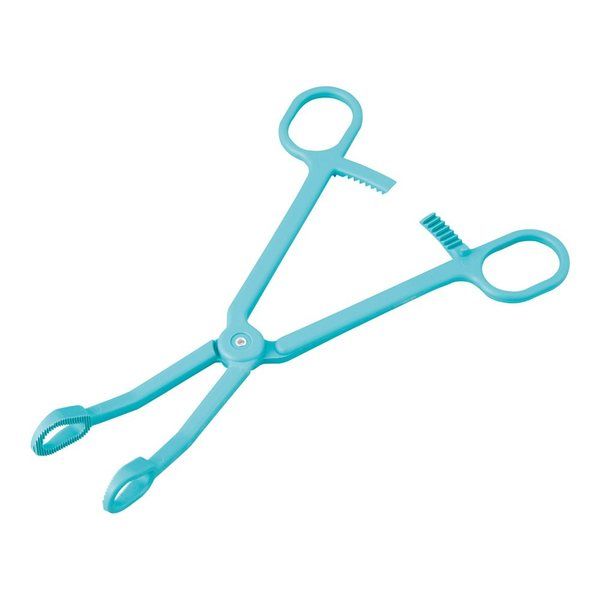 アズワン プラスチック消毒鉗子 グリーン 180mm 0-7446-03 1個（直送品）