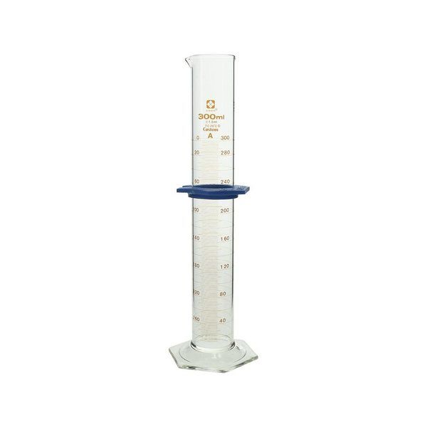 アズワン メスシリンダー 300mL JCSS校正証明書付 1-1959-09-24 1個（直送品）