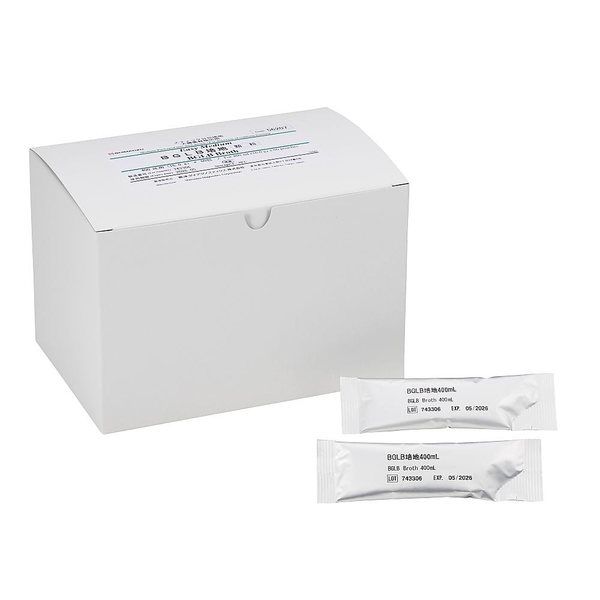 島津ダイアグノスティクス BGLB培地 1箱(400mL用×60包入) 56207 1箱(60包) 2-3790-06（直送品）