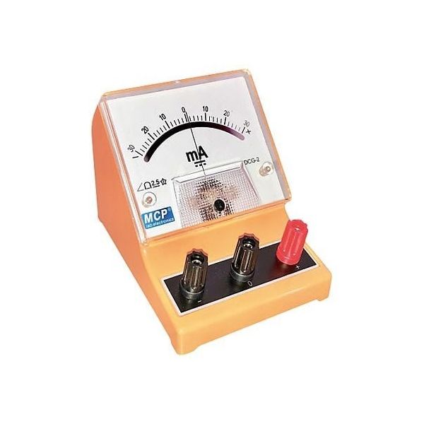 Shanghai MCP アナログ指示計 検流計 ±30mA DCG-2 1個 4-3205-07（直送品）