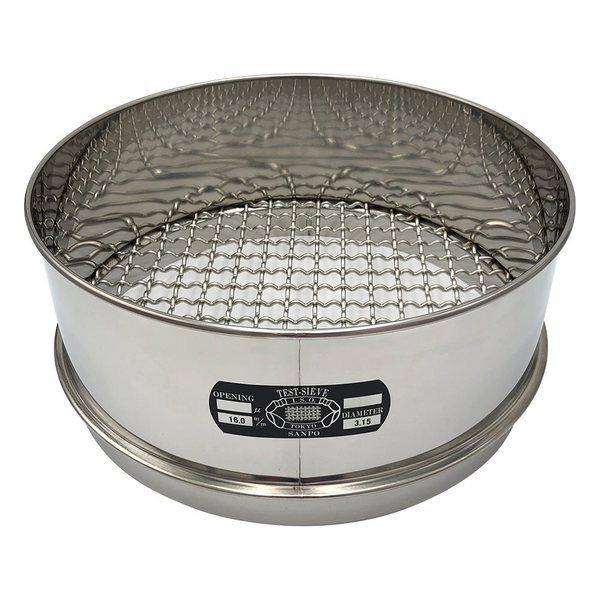 アズワン ステンレスふるい φ300×100mm 16.0mm 校正証明書(ISO9001)付 65-9393-33 1個（直送品）