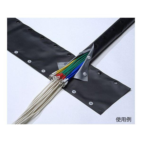 興和化成 スナップチューブ (小箱入りタイプ) グレー KST-20G 25M 1巻 62-3839-46（直送品）
