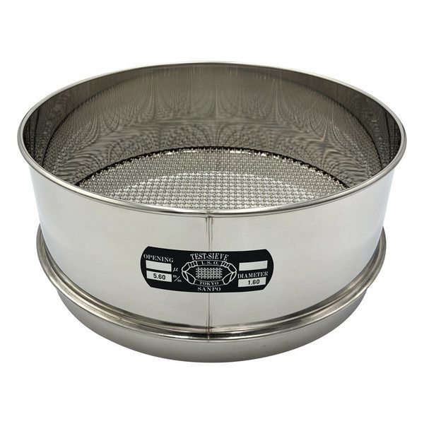 アズワン ステンレスふるい φ300×100mm 5.6mm 校正証明書(ISO9001)付 65-9393-39 1個（直送品）