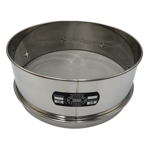 アズワン ステンレスふるい φ300×100mm 1.00mm 校正証明書(ISO9001)付 65-9393-49 1個（直送品）