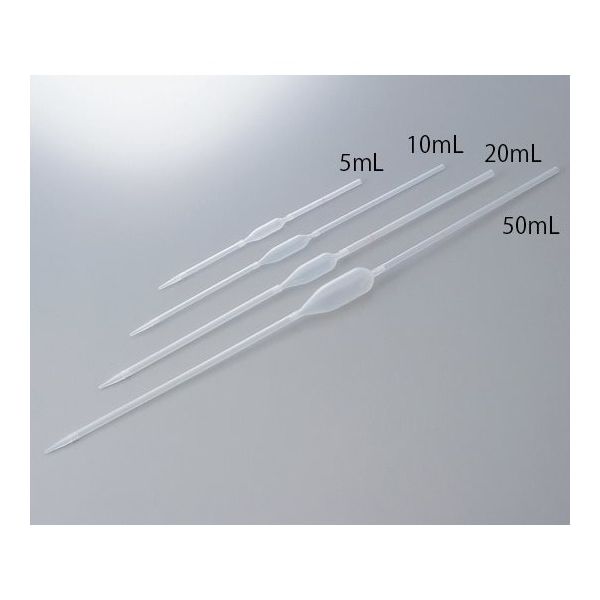 アズワン ホールピペット 10mL(PP) JCSS校正証明書付 6-284-02-24 1本（直送品）